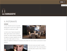 Tablet Screenshot of lasorgente.ch